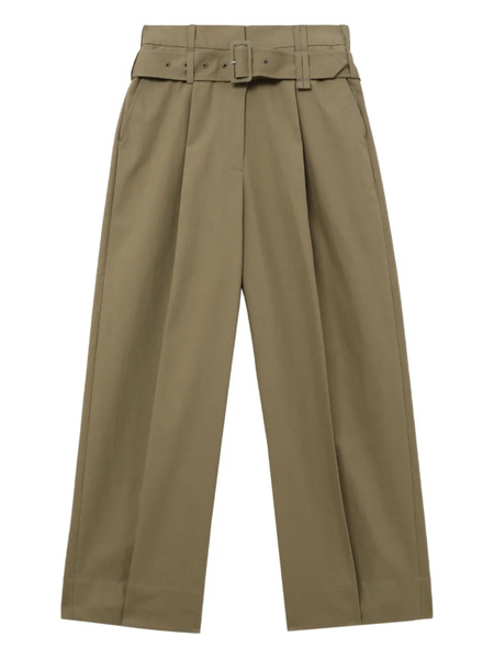  Simone Rocha Belted Pleated Trousers - Green 