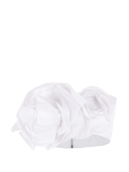  Simone Rocha Bow-embellishment Top - White 