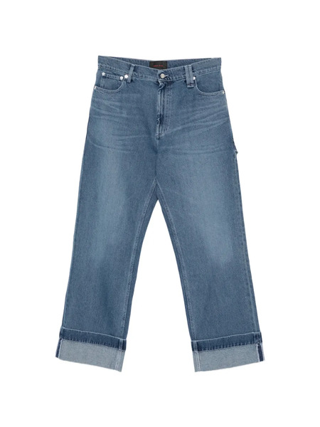  Simone Rocha Cuffed Jeans - Blue 