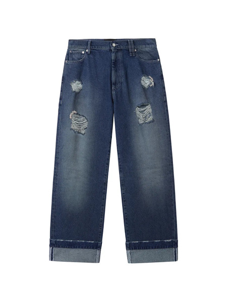  Simone Rocha Distressed Jeans - Blue 