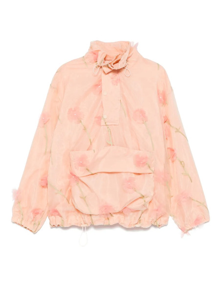  Simone Rocha Layered Cargo Flap Jacket - Pink 