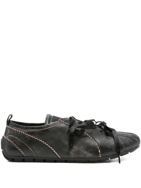  Simone Rocha Leather Sneakers - Brown 