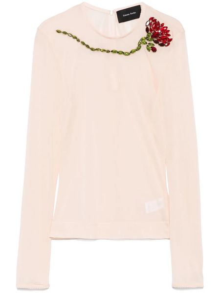  Simone Rocha Mesh Top - Neutrals 