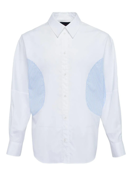  Simone Rocha Patchwork Egg Shirt - White 