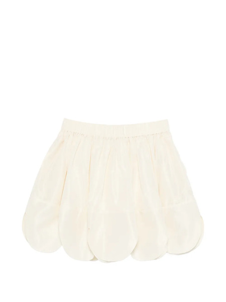  Simone Rocha Petal-hem Mini Skirt - Neutrals 