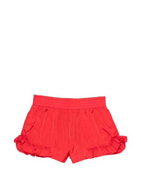  Simone Rocha Ruffled Mini Shorts - Red 