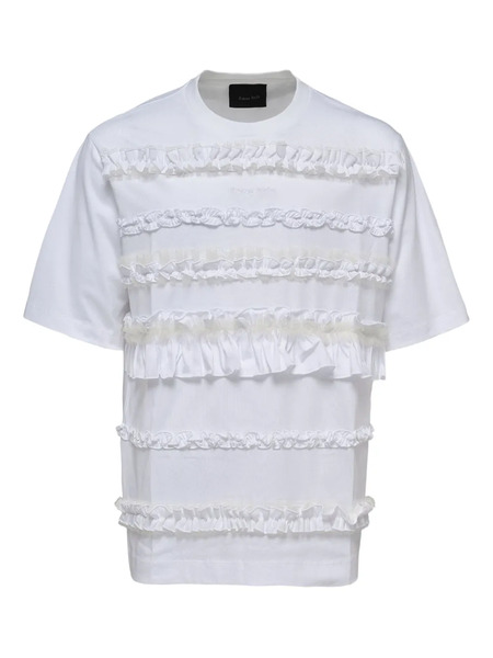  Simone Rocha Ruffled T-shirt - White 