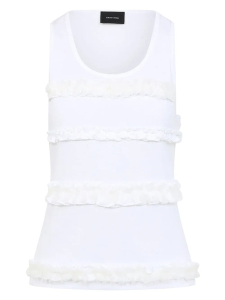  Simone Rocha Ruffled Top - White 