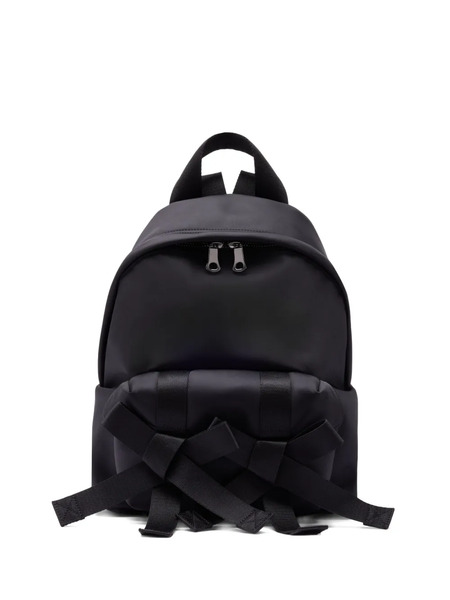  Simone Rocha Utility Bow Backpack - Black 