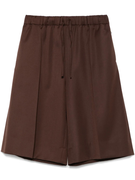  Simone Rocha Wide-leg Shorts - Brown 