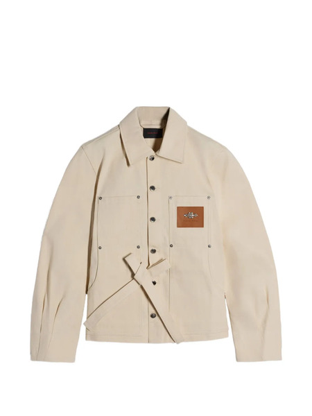  Simone Rocha Workwear Bow Jacket - Neutrals 