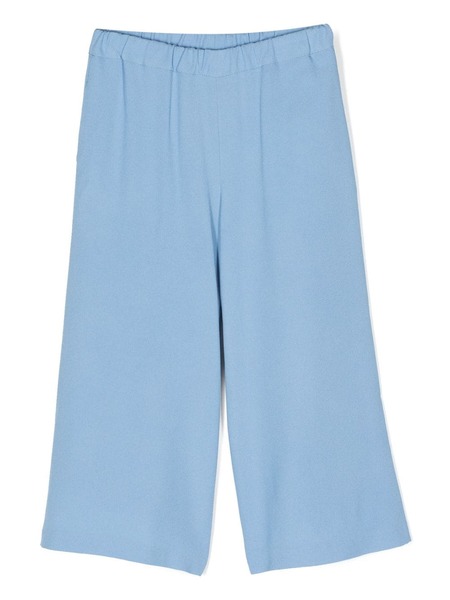  Simonetta Elasticated Wide-leg Trousers - Blue 