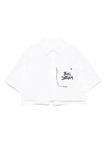  Simonetta Embroidered Shirt - White 
