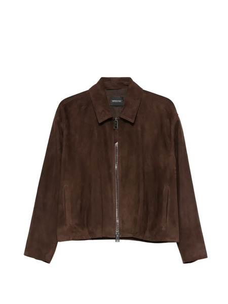  Simonetta Ravizza Lavy Zip-fastening Leather Jacket - Brown 