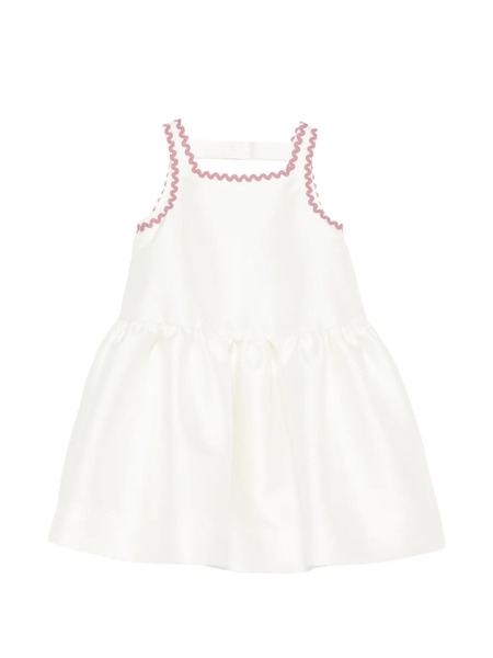  Simonetta Ruffled Dress - White 