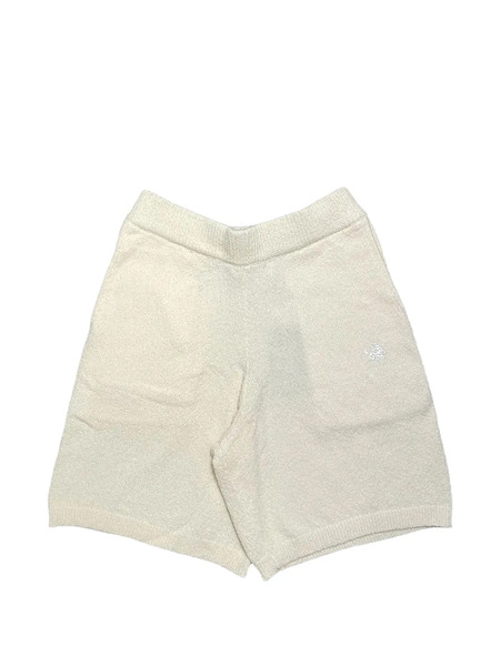  Sinclair Boucle Sweat Shorts - White 