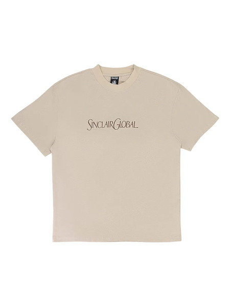  Sinclair Logo-embroidered T-shirt - Neutrals 