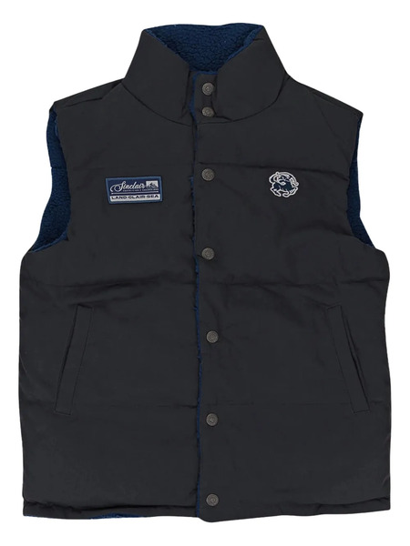  Sinclair Quilted Puffer Vest - Black 