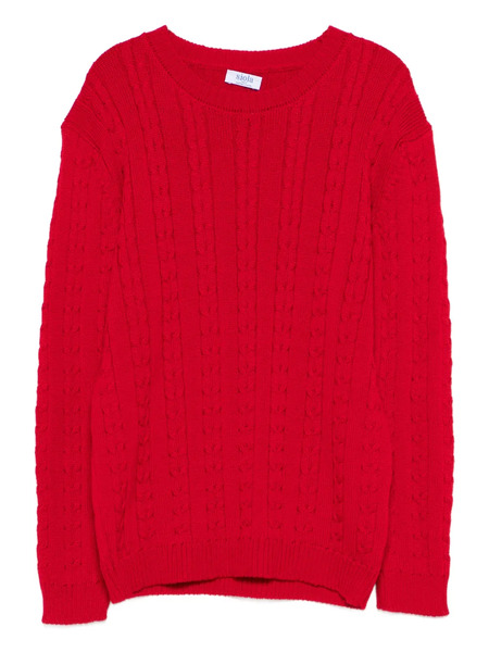  Siola Cable-knit Sweater - Red 
