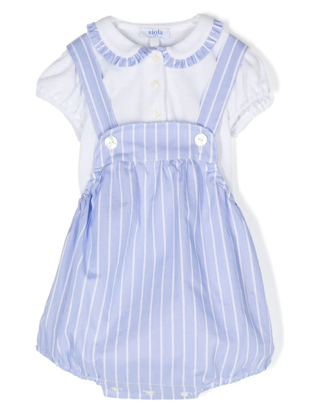 Siola Cotton Romper Set - Blue 