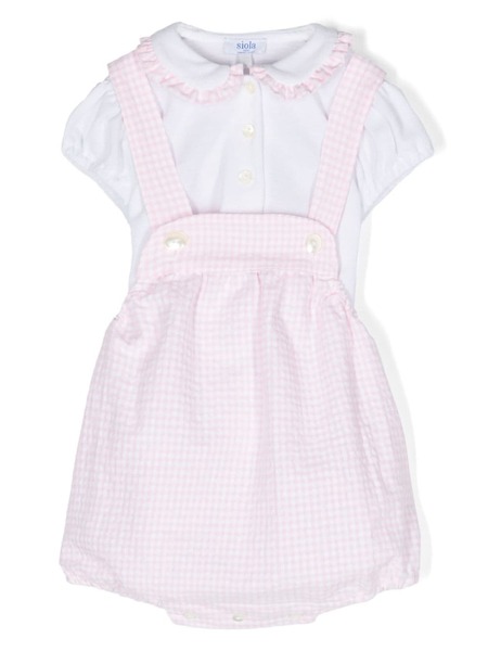  Siola Cotton Romper Set - Pink 
