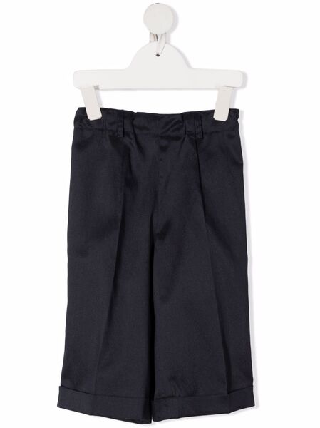  Siola Knee-length Tailored Shorts - Blue 