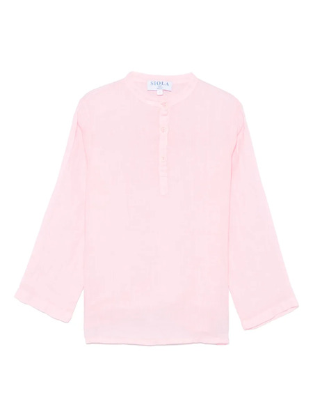  Siola Linen Shirt - Pink 