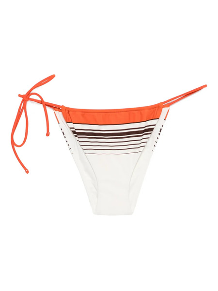  Sir. Destino Striped-pattern Bikini Bottom - White 
