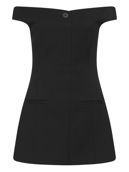  Sir. Off-shoulder Mini Dress - Black 