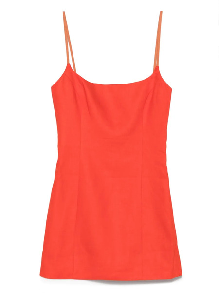  Sir. Panettone Mini Dress - Orange 