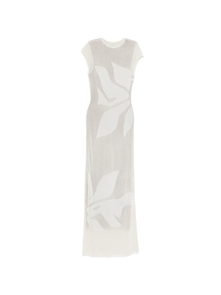  Sir. Solange Leaf Maxi Dress - Neutrals 