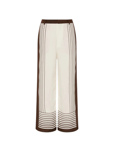  Sir. Striped-detail Trousers - Neutrals 