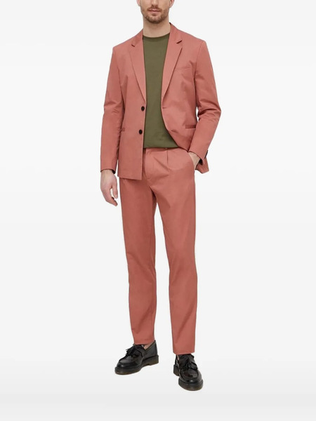  Sisley Button-detail Single-breasted Blazer - Pink 