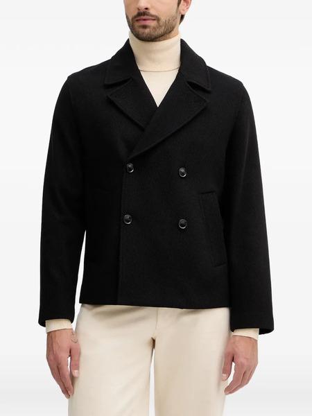  Sisley Double-breasted Jacket - Black 