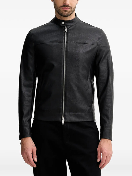 Sisley Faux-leather Jacket - Black 