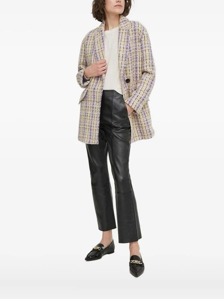  Sisley Tweed Blazer - Purple 