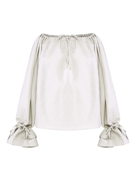  Sleeper Cha-cha Lounge Blouse - Neutrals 