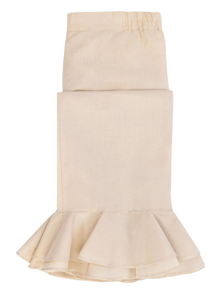 Sleeper Peplum Hem Trousers - Neutrals 