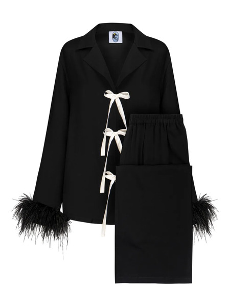  Sleeper The Bow Pajamas - Black 