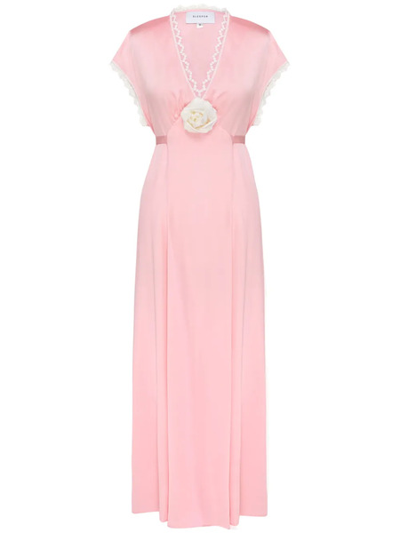  Sleeper The Genus Satin Dress - Pink 