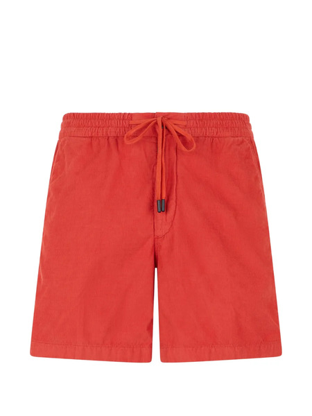  Slowear Drawstring Velvet Regular Fit Shorts - Orange 