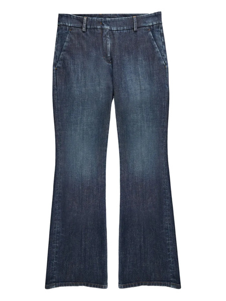  Slowear Faded-effect Flared Jeans - Blue 