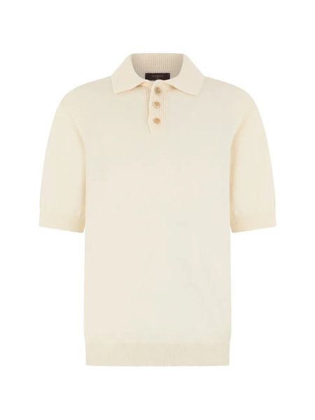  Slowear Half-button Polo Shirt - Yellow 