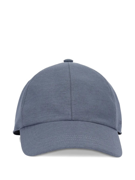  Slowear Panelled Baseball Cap - Blue 