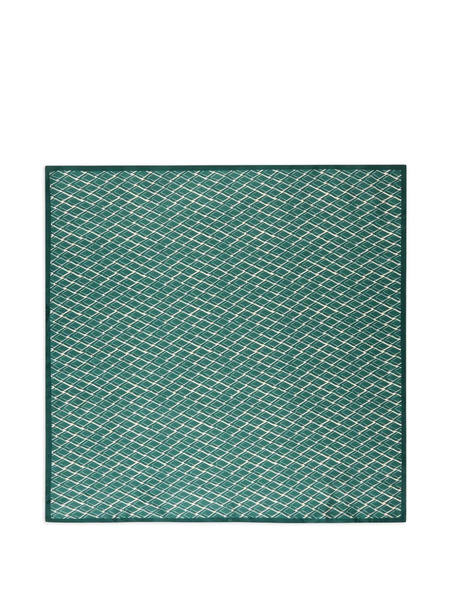  Slowear Patterned Scarf - Green 