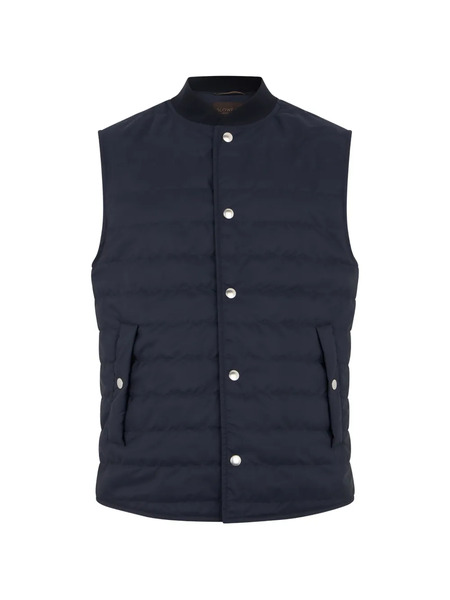  Slowear Quilted Padded Coat - Blue 