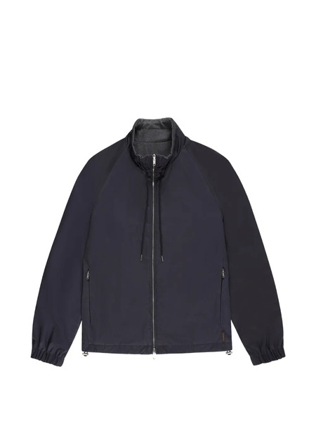  Slowear Reversible Taffeta Blouson Jacket - Black 