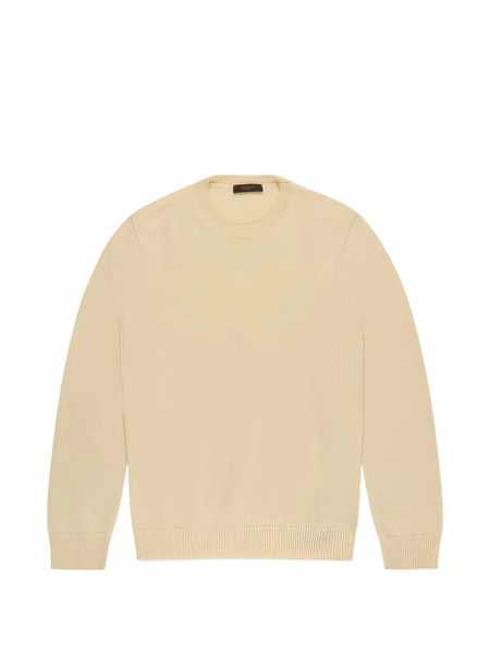  Slowear Round Neck Wool Jumper - Neutrals 