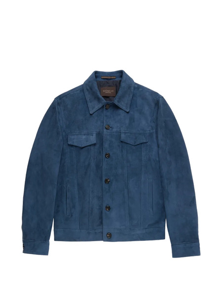  Slowear Suede Jacket - Blue 