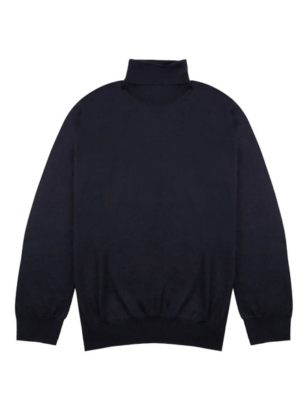  Slowear Turtleneck Cashmere Sweater - Blue 